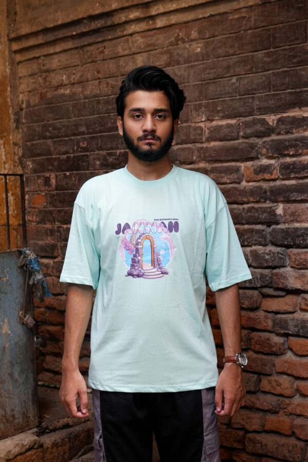 Jannah Drop Shoulder Graphic T-Shirt - Image 4