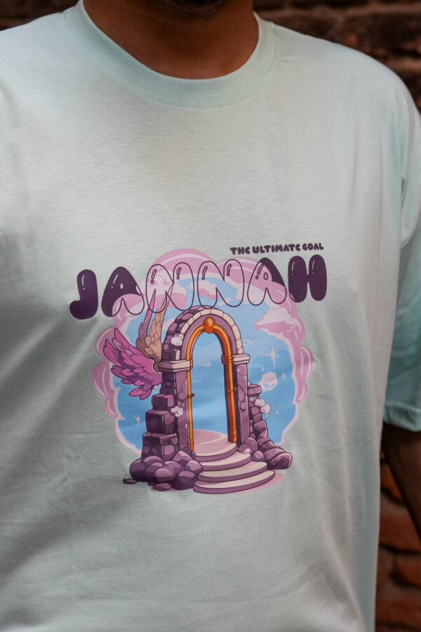 Jannah Drop Shoulder Graphic T-Shirt - Image 2