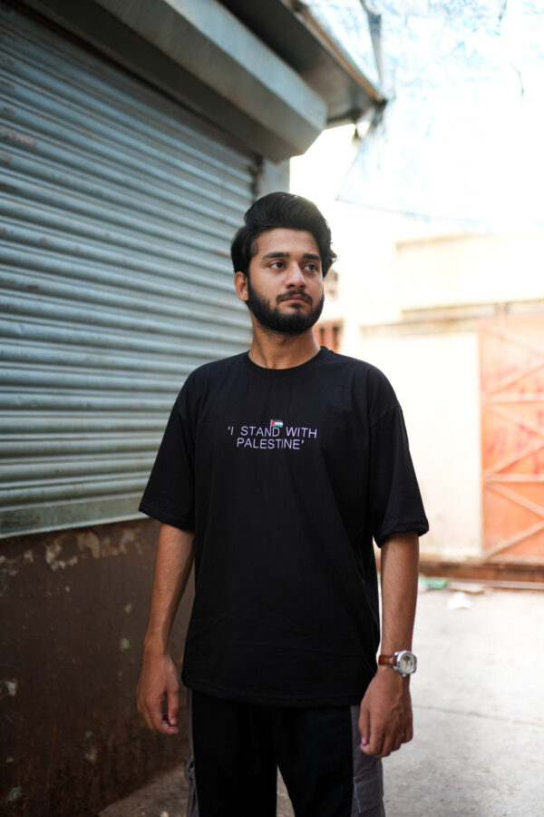 Palestine Drop Shoulder Graphic T-Shirt